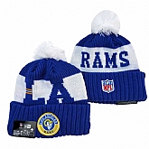 Los Angeles Rams Team Logo Knit Hat YD (15),baseball caps,new era cap wholesale,wholesale hats